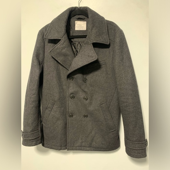 Selected Homme Double Breasted Wool Peacoat - Picture 5 of 8